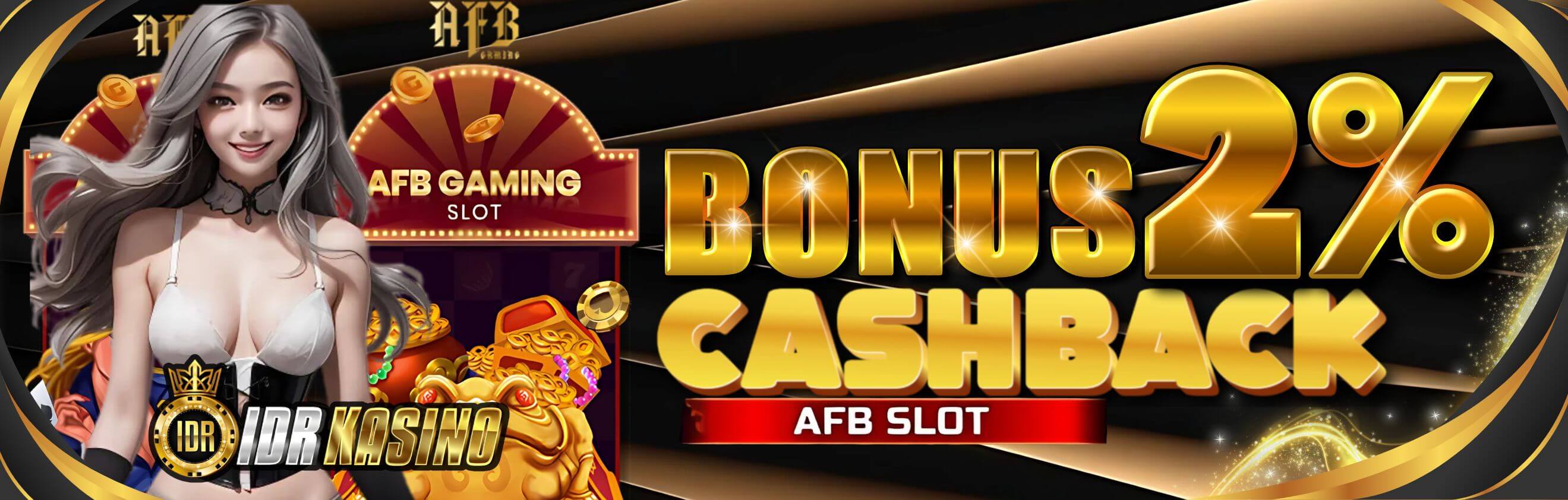 Bonus Cashback Slot AFB Gaming 2%